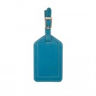 ILI Aqua Leather Luggage Tag 