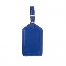 ILI Cobalt Leather Luggage Tag 