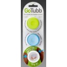 Humangear GoTubb Small Clear, Green, Blue