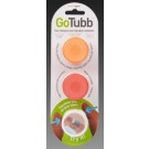 Humangear GoTubb Small Clear, Red, Orange